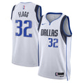 Dallas Mavericks Association Edition Swingman Basketball Jersey NBA 2025 First Round Draft Pick - White - Cooper Flagg -