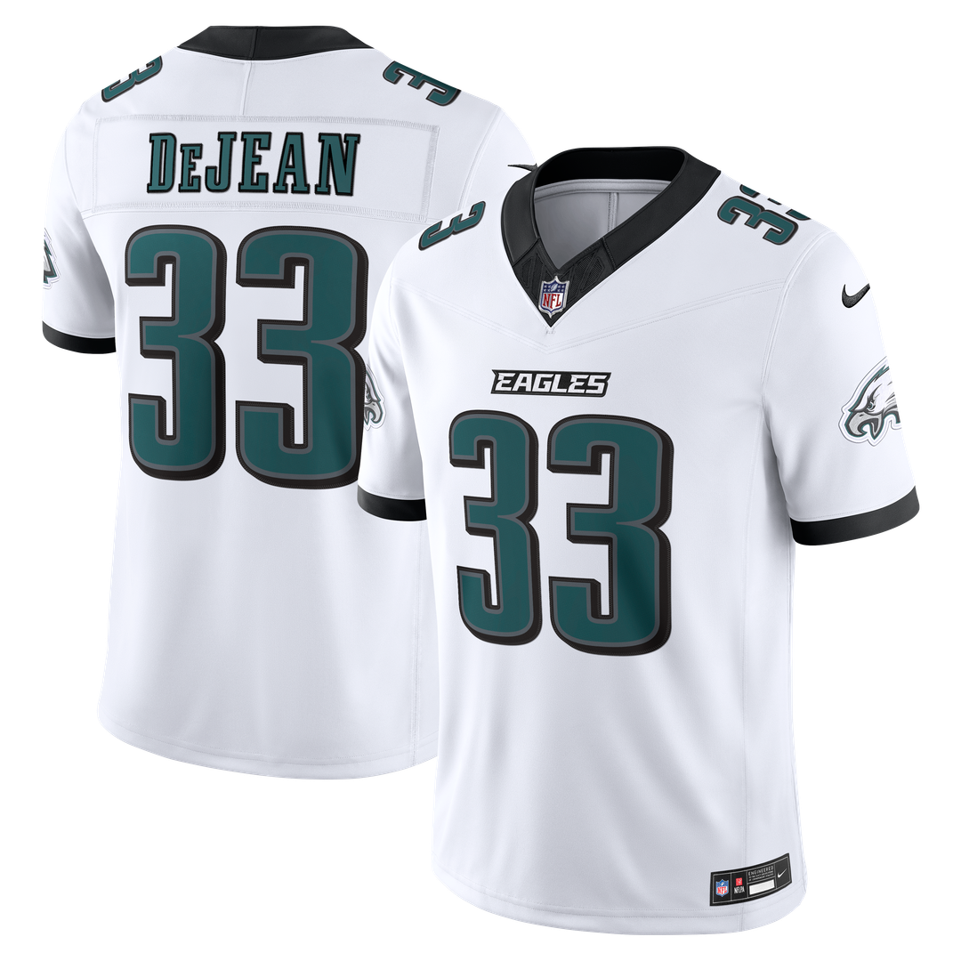 Philadelphia Eagles Cooper DeJean Kelly Green Alternate Vapor F.U.S.E. Stitched Limited Jersey product image 7, provided for