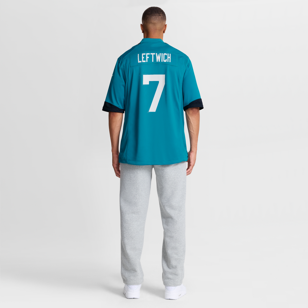 Jacksonville Jaguars Byron Leftwich Black Retired Player Alternate Game Jersey product image 20, provided for visual