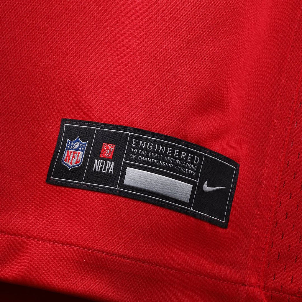 San Francisco 49ers Brock Purdy Scarlet Alternate Game Player Jersey product image 6, provided for visual reference and