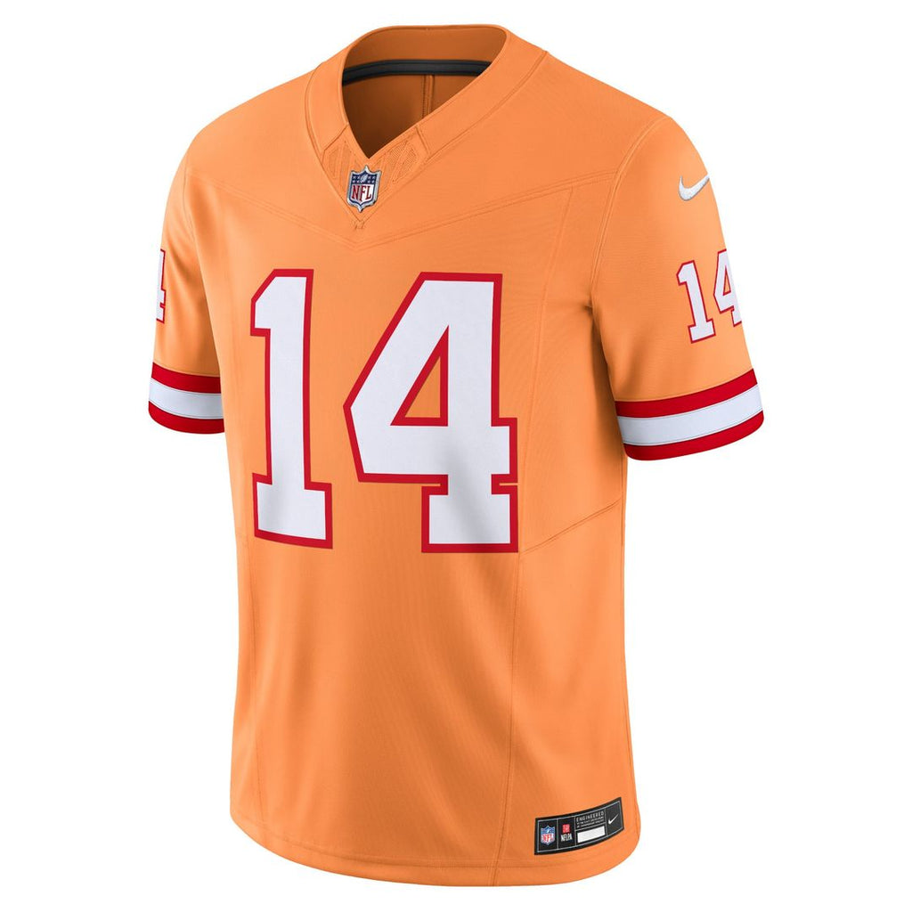Tampa Bay Buccaneers Chris Godwin Orange Vapor F.U.S.E. Limited Jersey product image 2, provided for visual reference and