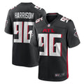 Atlanta Falcons Zach Harrison Black Team Game Jersey product image 1, provided for visual reference and product detail review