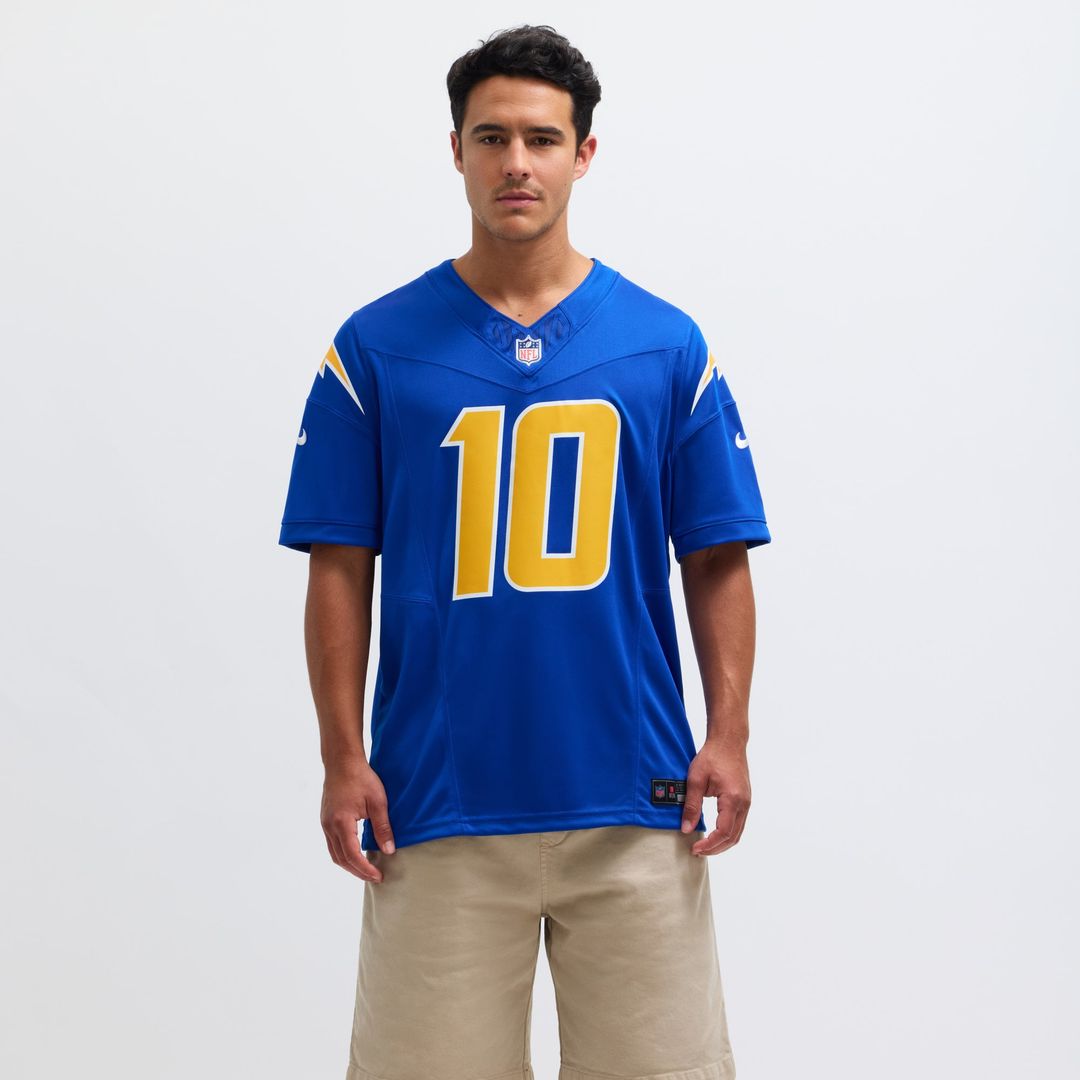 Los Angeles Chargers Justin Herbert Gold Alternate Charger Power Vapor F.U.S.E. Limited Jersey product image 10, provided