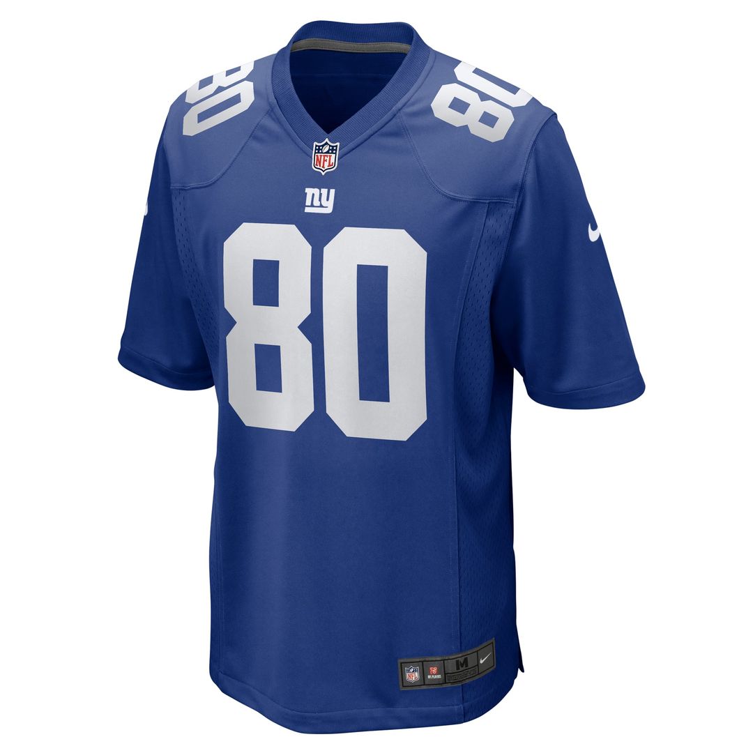 New York Giants Gunner Olszewski Royal Team Game Jersey product image 2, provided for visual reference and product detail