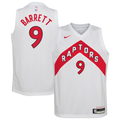 RJ Barrett Toronto Raptors Association Edition Swingman Jersey - White - Youth product image 1, provided for visual