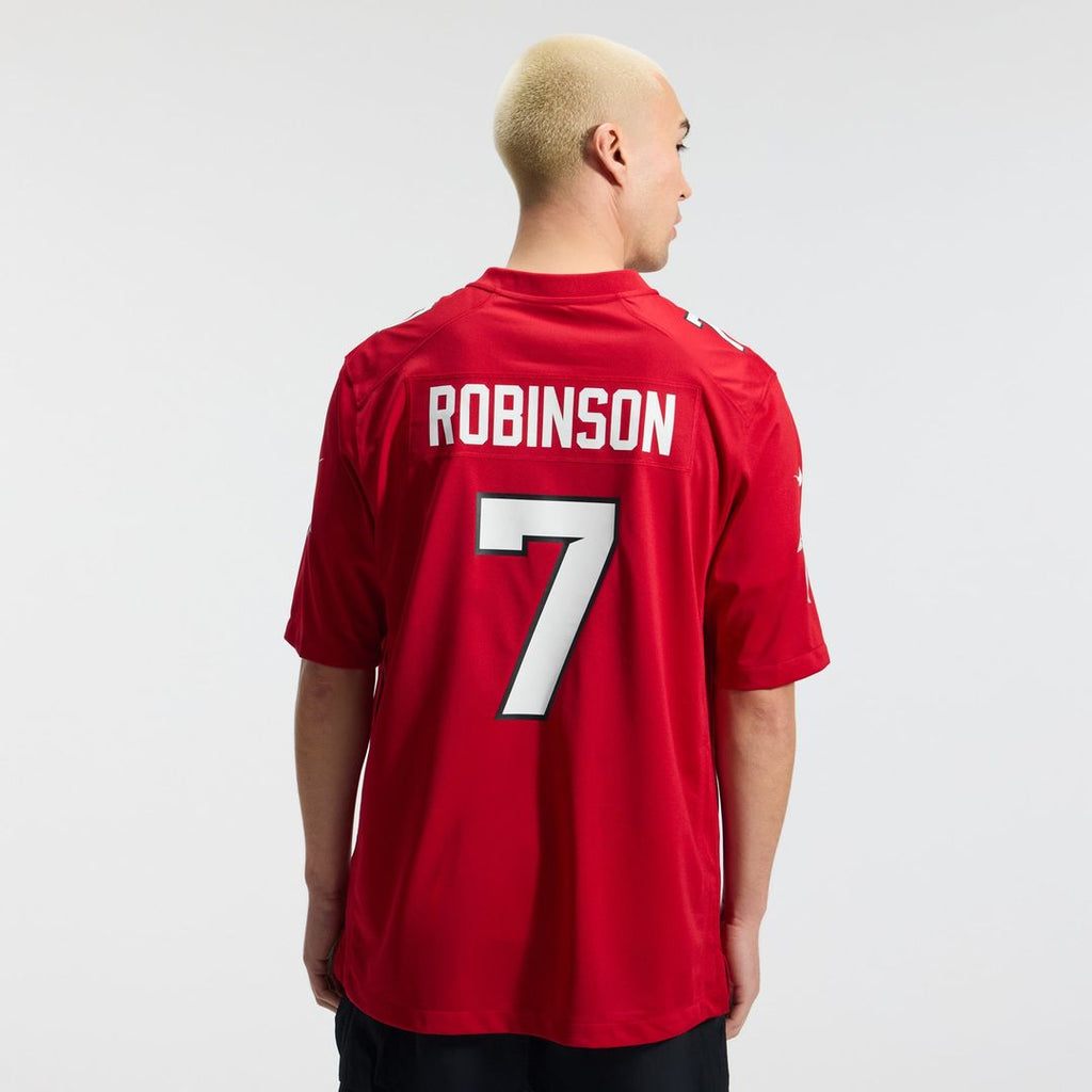 Atlanta Falcons Bijan Robinson White Game Jersey product image 23, provided for visual reference and product detail review