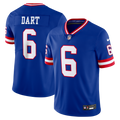New York Giants Jaxson Dart Royal Legacy Vapor Untouchable Stitched Limited Jersey product image 1, provided for visual
