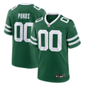 New York Jets D'Angelo Ponds Legacy Green Game Jersey product image 1, provided for visual reference and product detail