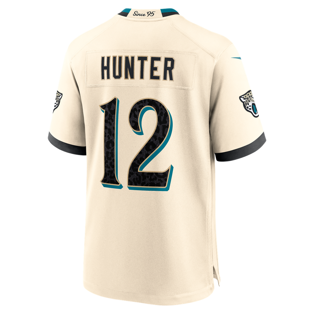 Jacksonville Jaguars Travis Hunter Natural 2026 Rivalries Collection Game Jersey product image 7, provided for visual