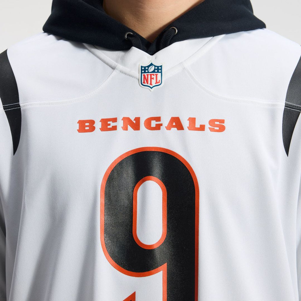 Cincinnati Bengals Joe Burrow Orange Alternate Game Jersey product image 35, provided for visual reference and product
