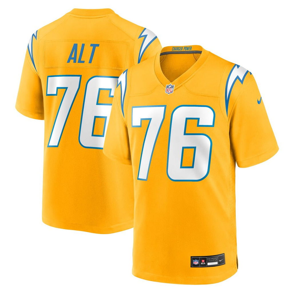 Los Angeles Chargers Joe Alt Powder Blue Player Game Jersey product image 20, provided for visual reference and product