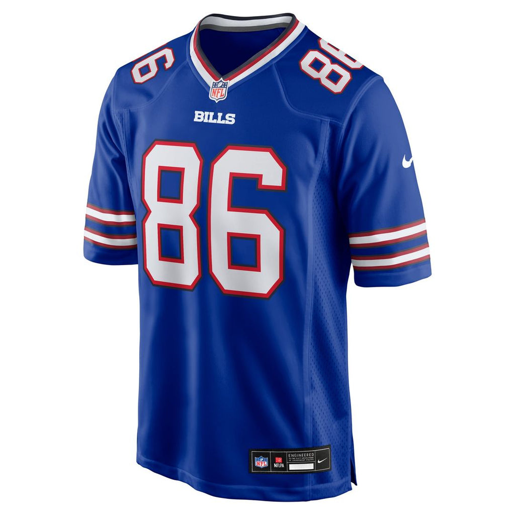 Buffalo Bills Dalton Kincaid Gray Nickel City Game Jersey product image 8, provided for visual reference and product detail