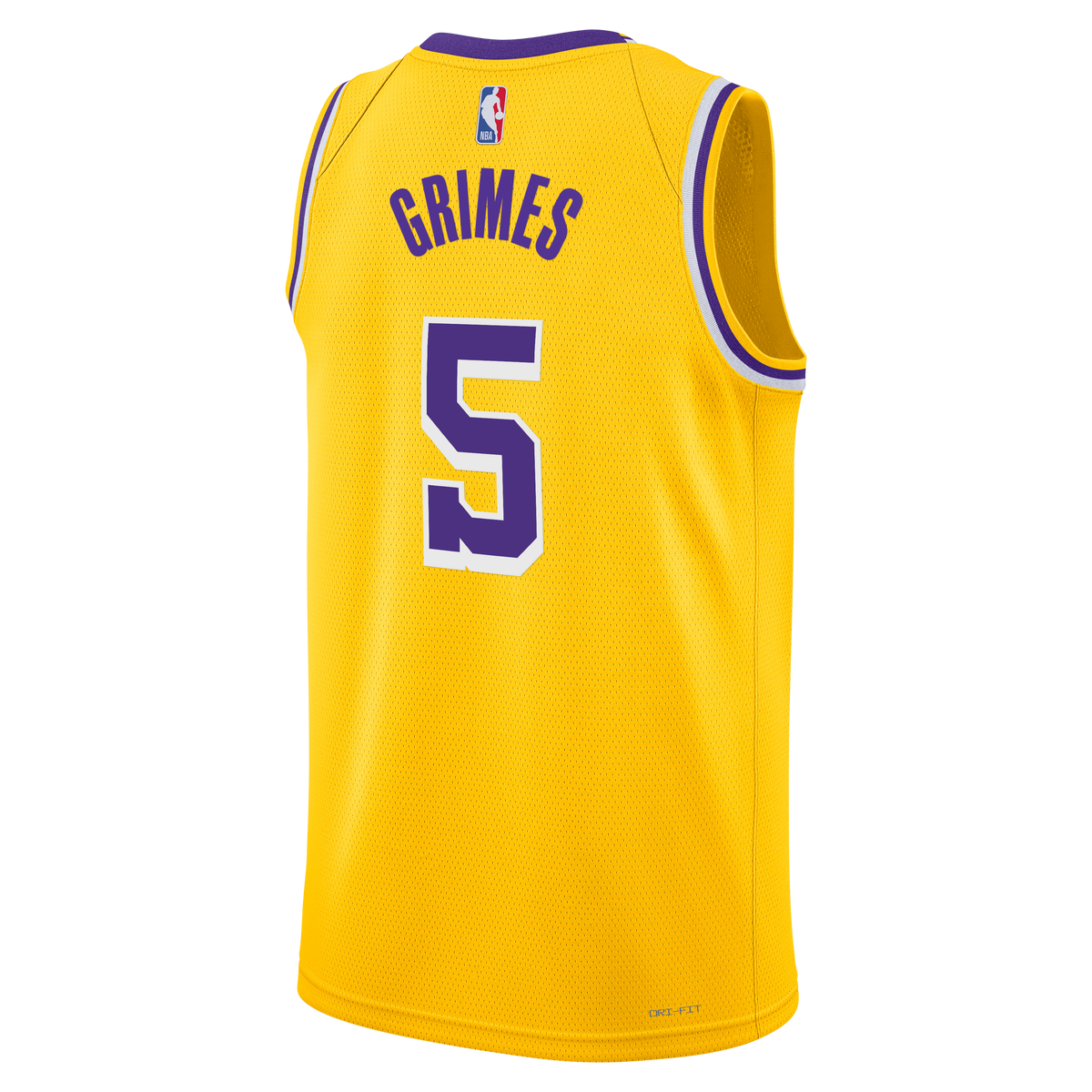 Los Angeles Lakers Nike Icon Edition Swingman Jersey - Gold product image 4