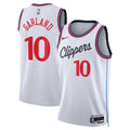 Los Angeles Clippers Association Edition Swingman Basketball Jersey - White - Darius Garland - Unisex product image 1,