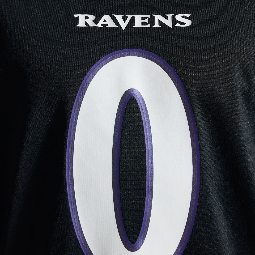 Baltimore Ravens Roquan Smith Purple Alternate Game Jersey product image 17, provided for visual reference and product