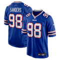 Buffalo Bills T.J. Sanders Royal Team Game Jersey product image 1, provided for visual reference and product detail review