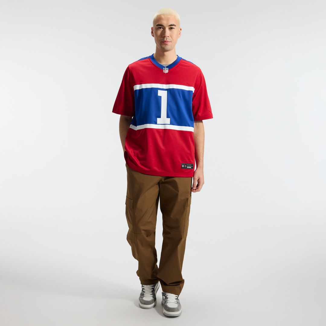 New York Giants Malik Nabers Royal Player Game Jersey product image 20, provided for visual reference and product detail