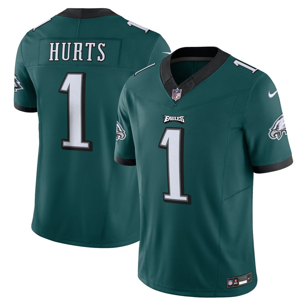 Philadelphia Eagles Jalen Hurts Green Vapor F.U.S.E. Limited Jersey product image 4, provided for visual reference and