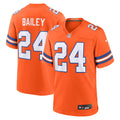 Denver Broncos Champ Bailey Orange Retired Player Alternate Game Jersey product image 1, provided for visual reference and