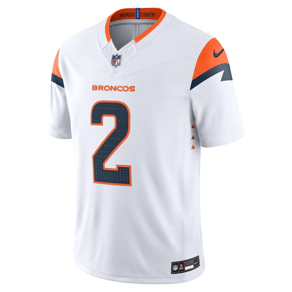 Denver Broncos Pat Surtain II Navy Alternate Vapor F.U.S.E. Stitched Limited Jersey product image 22, provided for visual