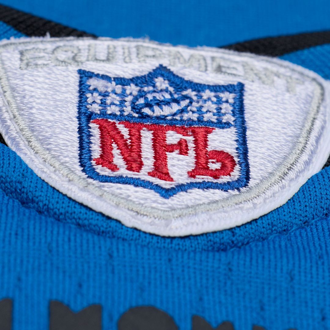 Detroit Lions Calvin Johnson Blue 2007 Legacy Replica Jersey product image 4, provided for visual reference and product
