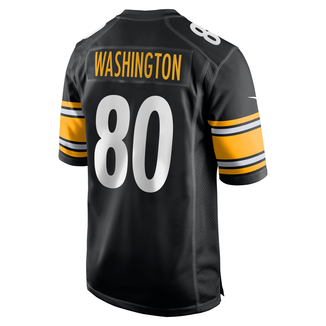 Pittsburgh Steelers Darnell Washington Black Game Jersey product image 3, provided for visual reference and product detail