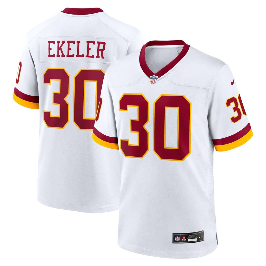 Washington Commanders Austin Ekeler Burgundy Game Player Jersey product image 13, provided for visual reference and product