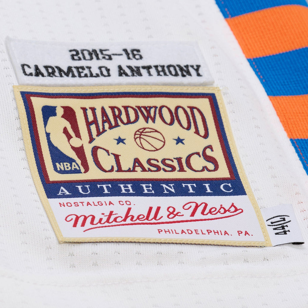 Carmelo Anthony New York Knicks 2015-16 Hardwood Classics Authentic Jersey - Mens product image 5, provided for visual
