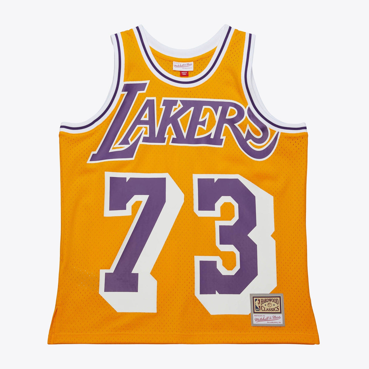 Dennis Rodman Los Angeles Lakers 1998 Jersey product image 2, provided for visual reference and product detail review