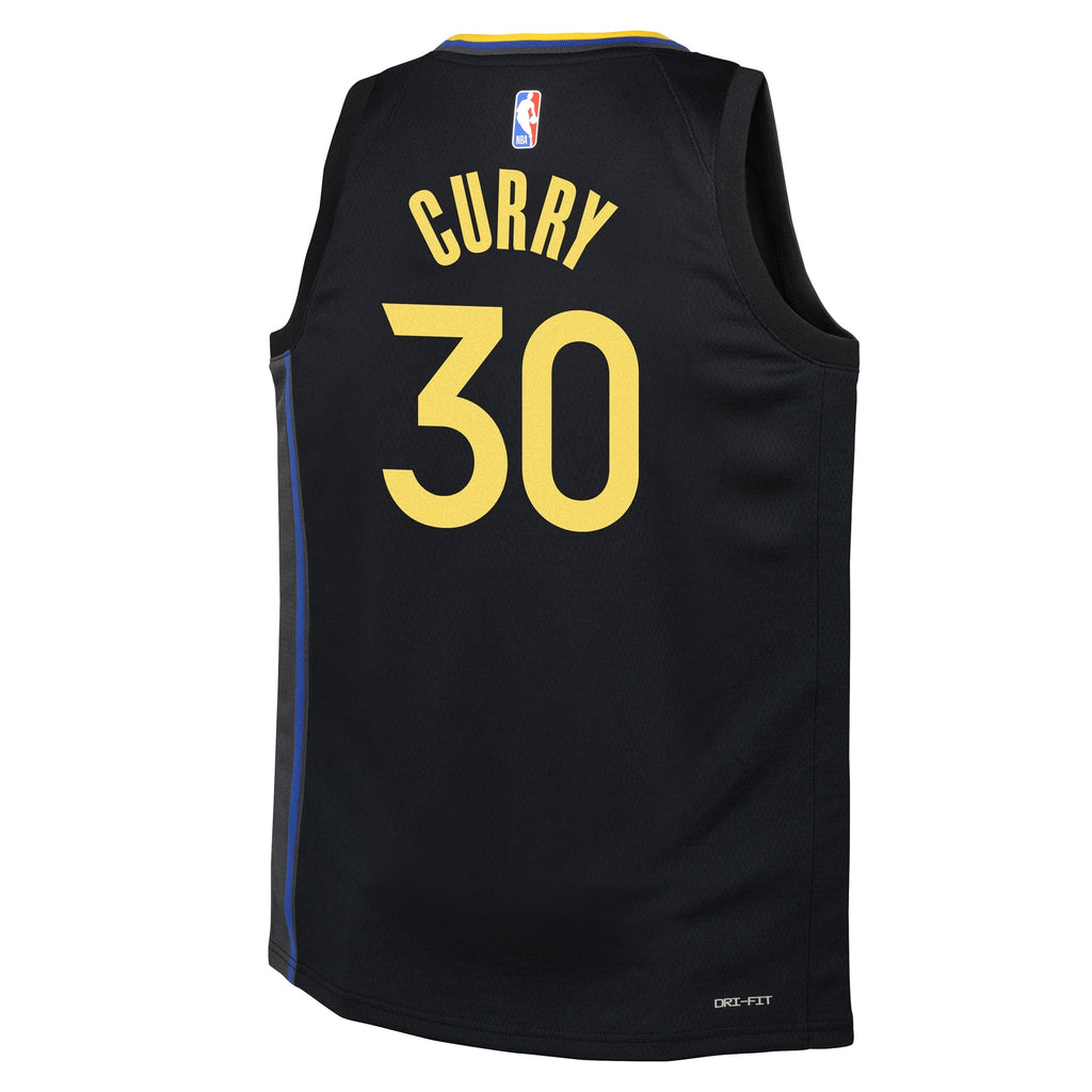 Stephen Curry Golden State Warriors Statement Jersey - Youth product image 4, provided for visual reference and product