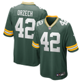 Green Bay Packers Matt Orzech Green Game Jersey product image 1, provided for visual reference and product detail review