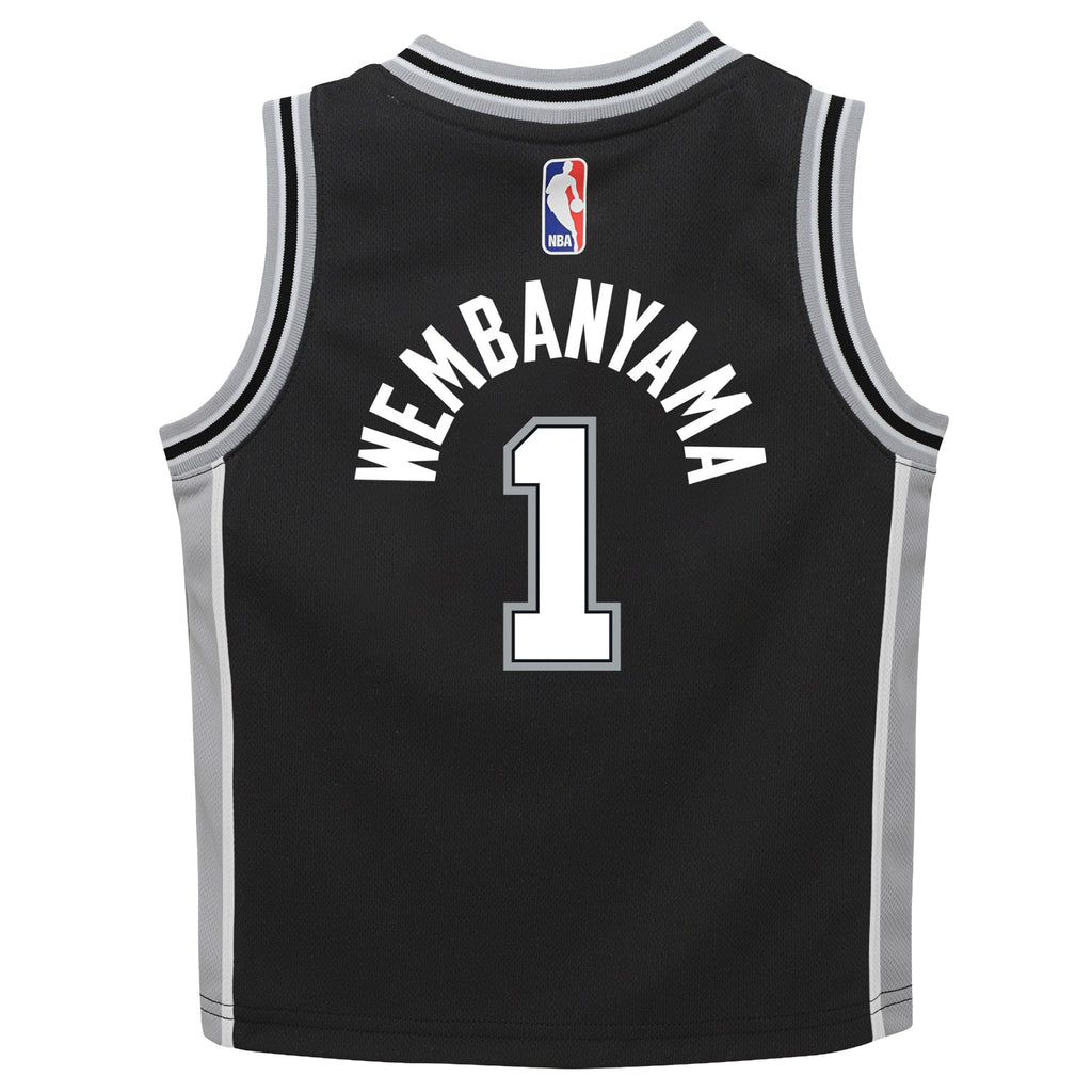 Victor Wembanyama San Antonio Spurs Swingman Icon Jersey - Kids product image 4, provided for visual reference and product
