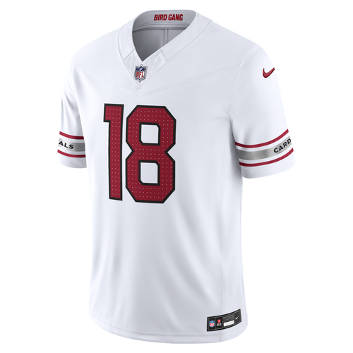 Arizona Cardinals Marvin Harrison Jr. White Vapor F.U.S.E. Stitched Limited Jersey product image 2, provided for visual