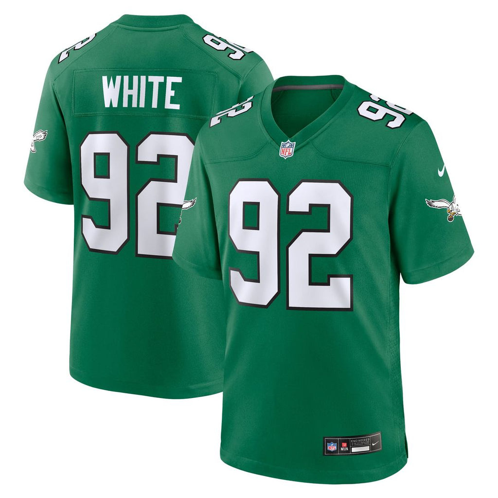 Philadelphia Eagles Reggie White Kelly Green Retired Player Alternate Game Jersey product image 1, provided for visual