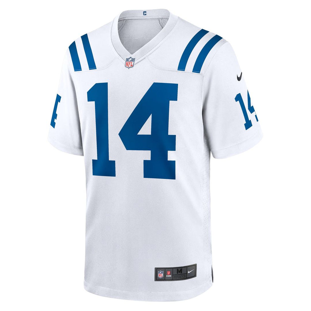 Indianapolis Colts Alec Pierce White Away Game Player Jersey product image 2, provided for visual reference and product