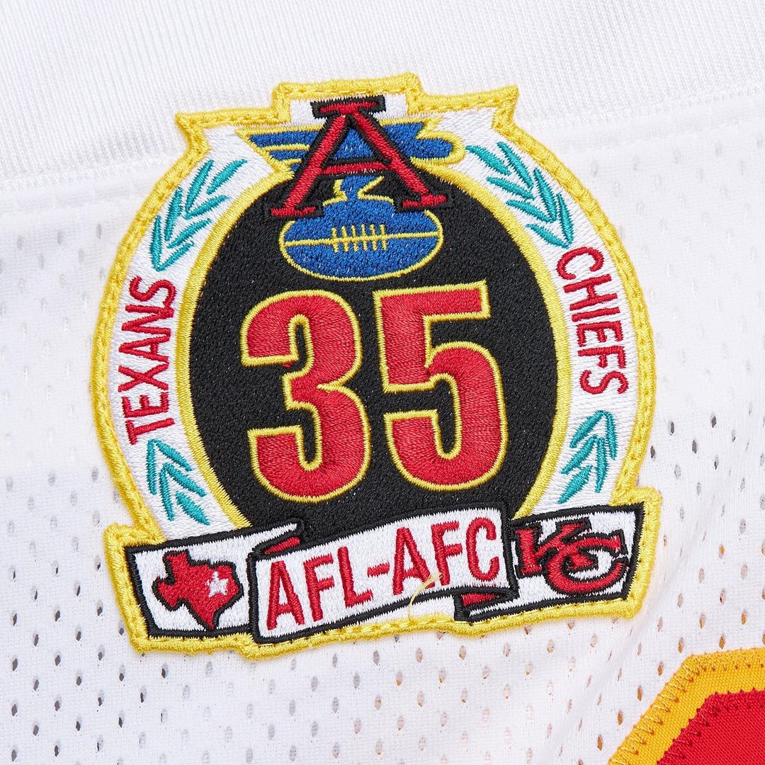 Kansas City Chiefs 1994 Marcus Allen White Authentic Throwback Retired Player Jersey product image 5, provided for visual