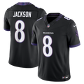 Baltimore Ravens Lamar Jackson Black Alternate Alternate Vapor F.U.S.E. Stitched Limited Jersey product image 1, provided