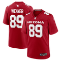 Arizona Cardinals Xavier Weaver Cardinal Team Game Jersey product image 1, provided for visual reference and product detail