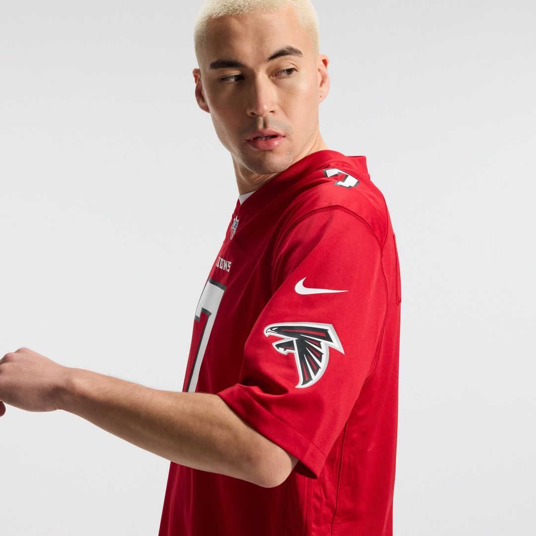 Atlanta Falcons Bijan Robinson White Game Jersey product image 30, provided for visual reference and product detail review