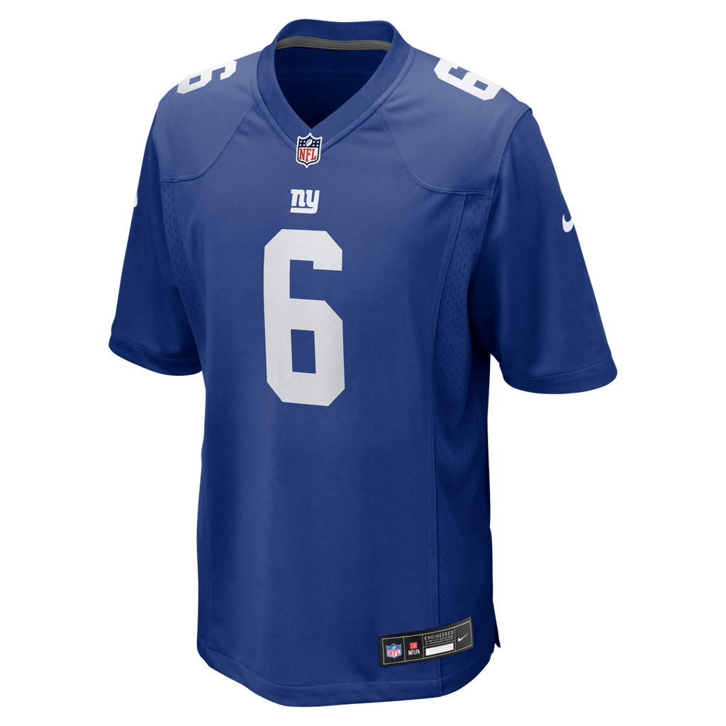 New York Giants Jaxson Dart Red Alternate Century Red Game Jersey product image 18, provided for visual reference and