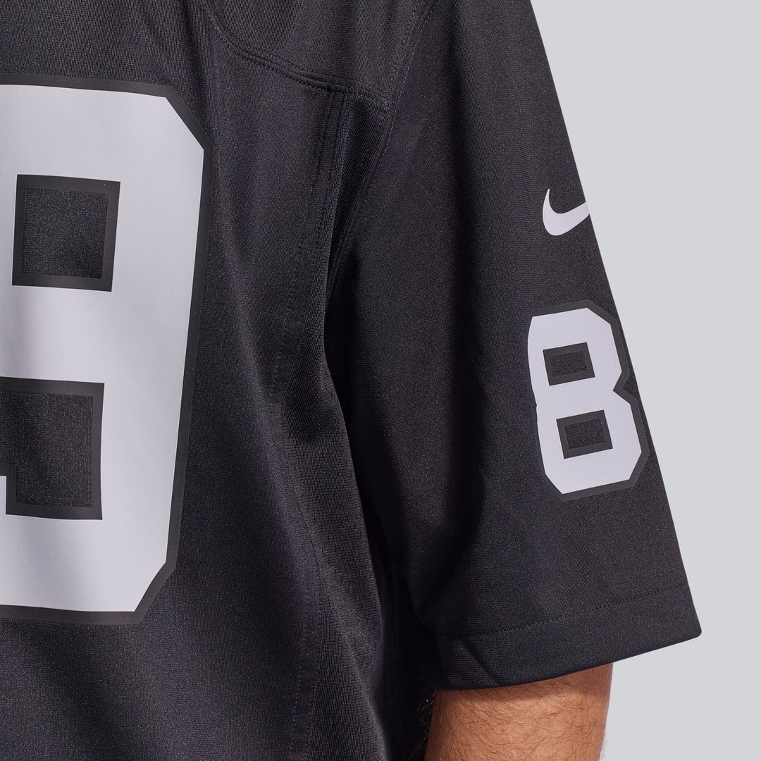 Las Vegas Raiders Brock Bowers White Game Jersey product image 19, provided for visual reference and product detail review