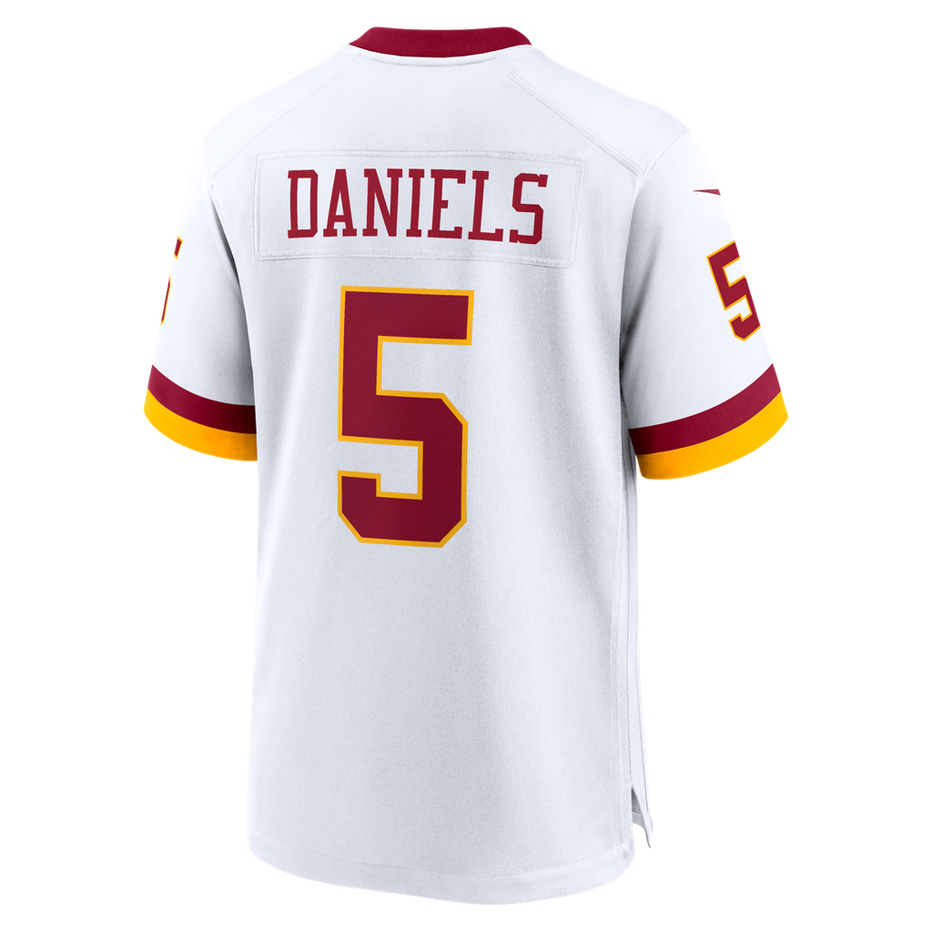 Washington Commanders Jayden Daniels Burgundy Game Jersey product image 48, provided for visual reference and product detail