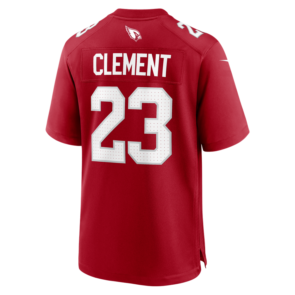 Arizona Cardinals Corey Clement Cardinal Team Game Jersey product image 3, provided for visual reference and product detail