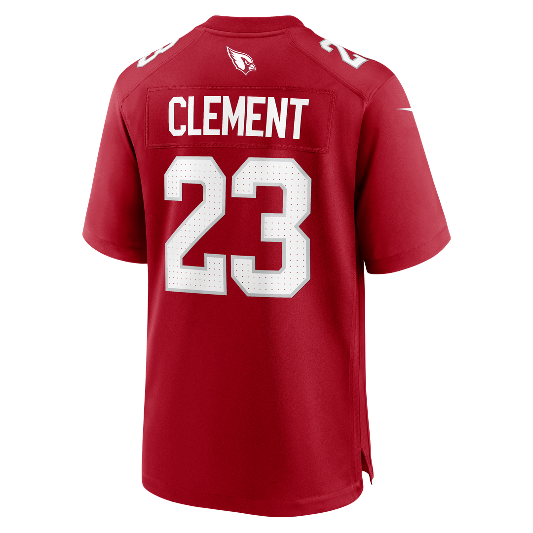 Arizona Cardinals Corey Clement Cardinal Team Game Jersey product image 3, provided for visual reference and product detail