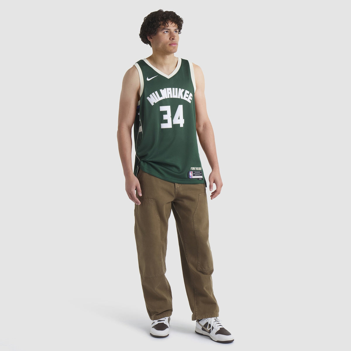 Giannis Antetokounmpo Milwaukee Bucks Dri-Fit Swingman Jersey product image 7, provided for visual reference and product