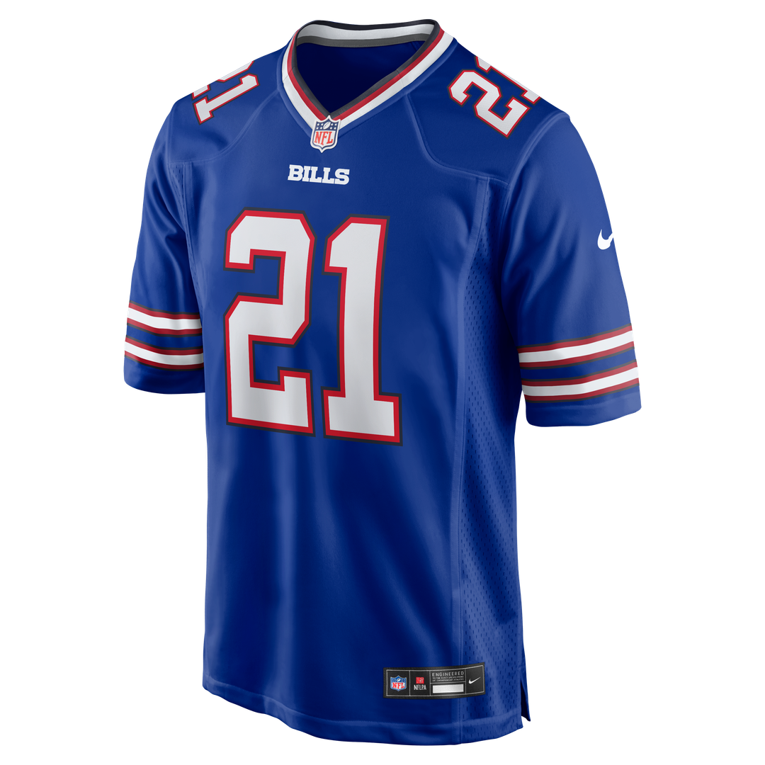 Buffalo Bills Davison Igbinosun Royal Team Game Jersey product image 4, provided for visual reference and product detail
