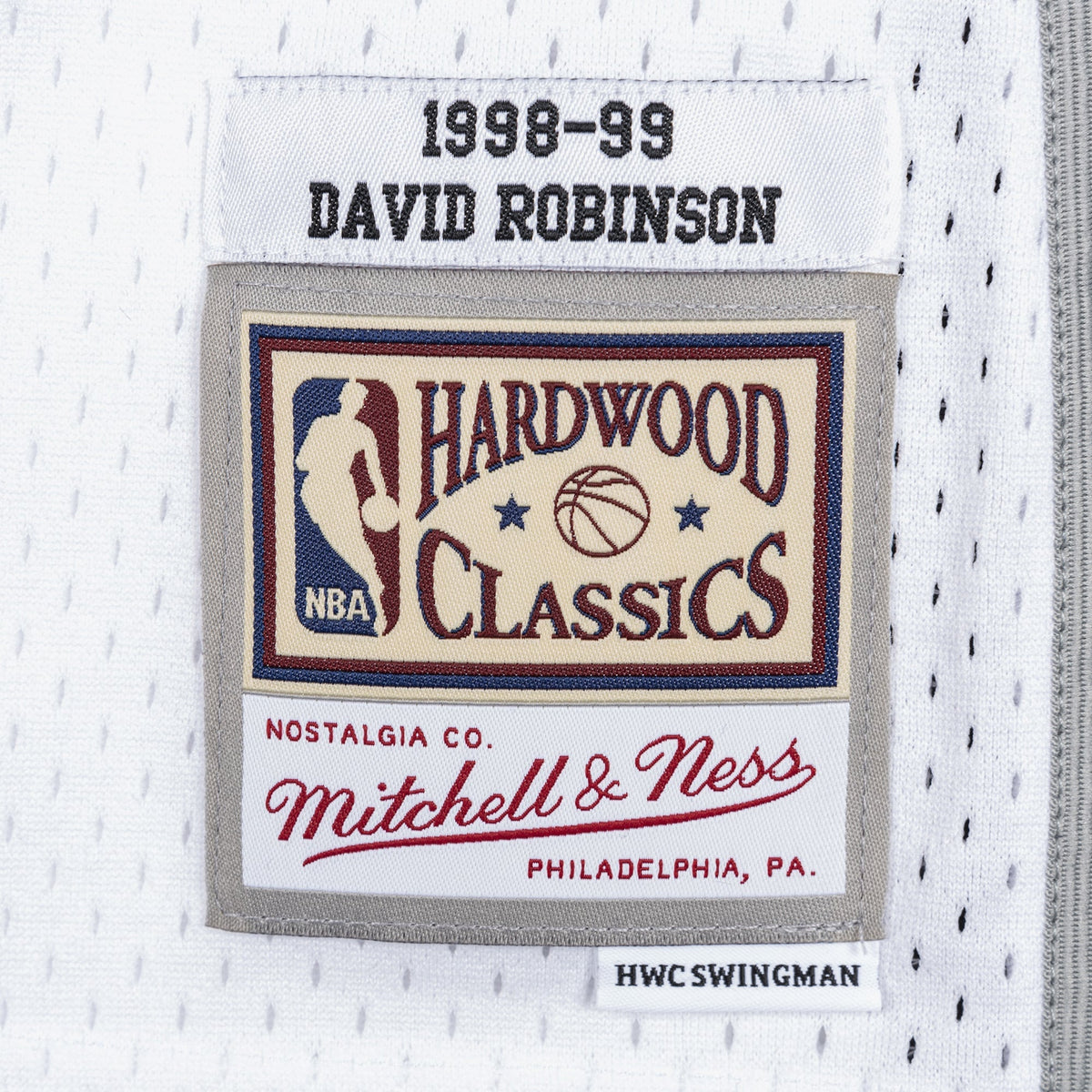 San Antonio Spurs Mitchell & Ness David Robinson 1998 product image 5
