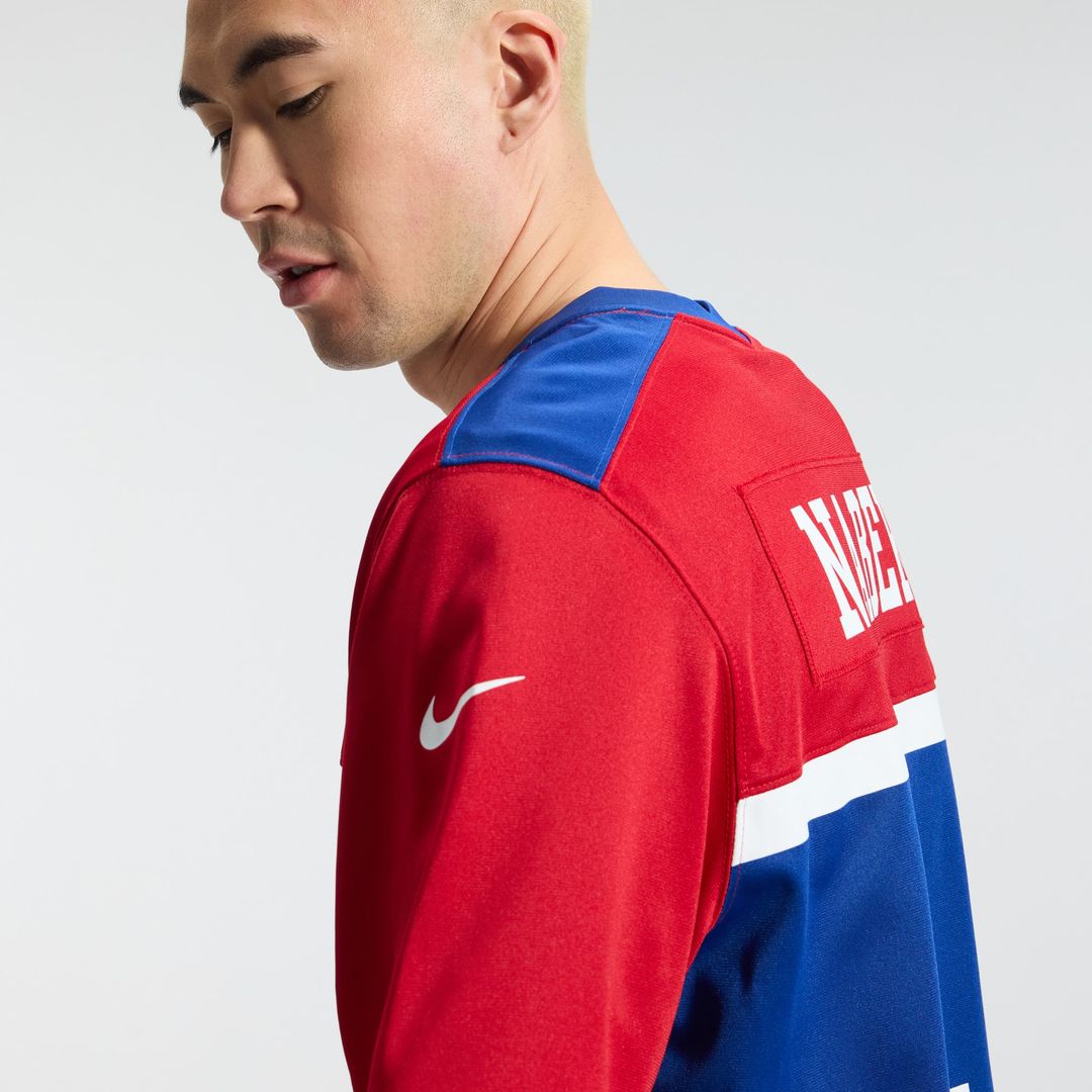 New York Giants Malik Nabers Royal Player Game Jersey product image 26, provided for visual reference and product detail