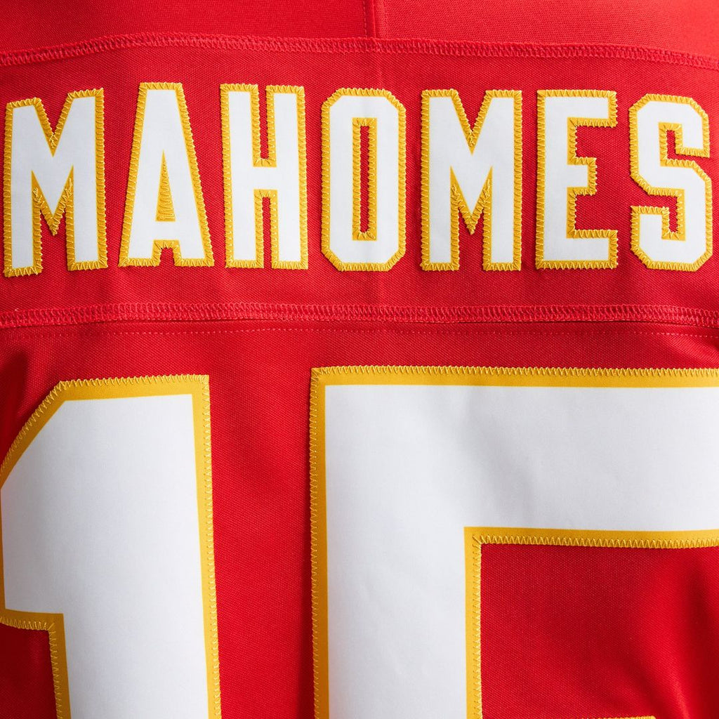 Kansas City Chiefs Patrick Mahomes White Vapor F.U.S.E. Stitched Limited Jersey product image 17, provided for visual