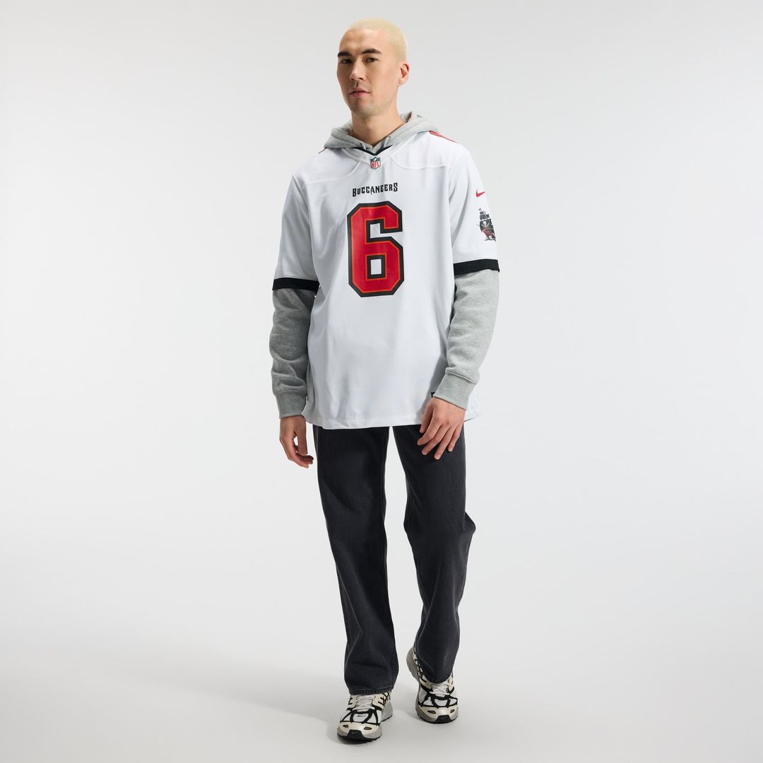 Tampa Bay Buccaneers Baker Mayfield Orange Throwback Game Jersey product image 42, provided for visual reference and product